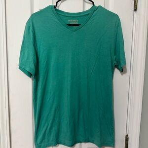 Old Navy Teal V-Neck Tee
